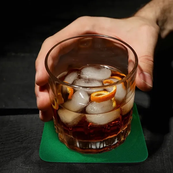 4" Squared Foam Custom Coaster