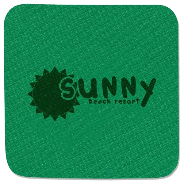 4" Squared Foam Custom Coaster