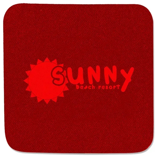 4" Squared Foam Custom Coaster