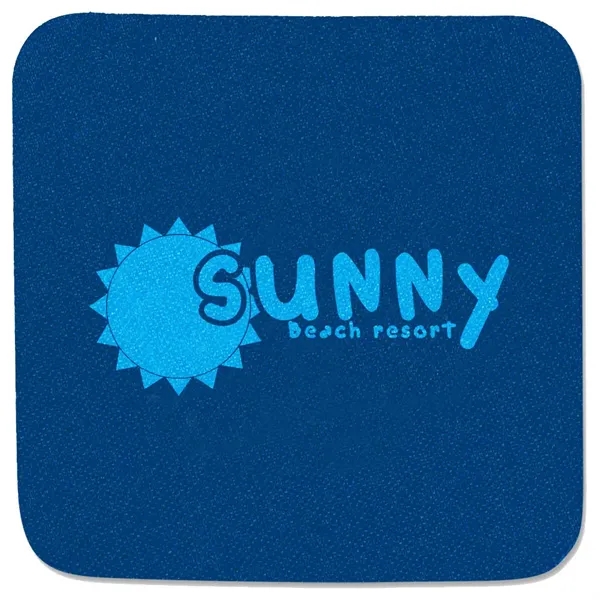 4" Squared Foam Custom Coaster