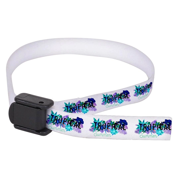 3/8" Sublimated With One Stitching Wrist Lanyard - 3/8" Sublimated With One Stitching Wrist Lanyard - Image 0 of 1