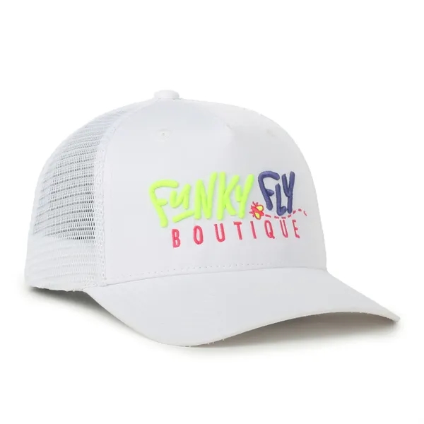 OCflx Recycled Adjustable 5-Panel Mesh Back