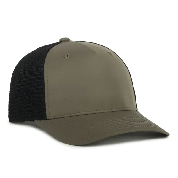 Custom OCflx Recycled Adjustable 5-Panel Mesh Back