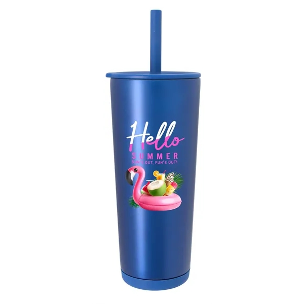Astrid Recycled Stainless Steel Vacuum Tumbler - 24 oz.