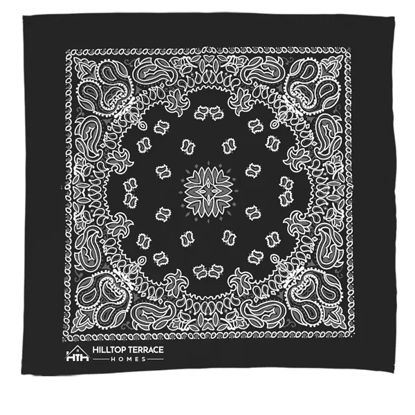 Garyline® 22" Bandana with Stock Paisley Pattern