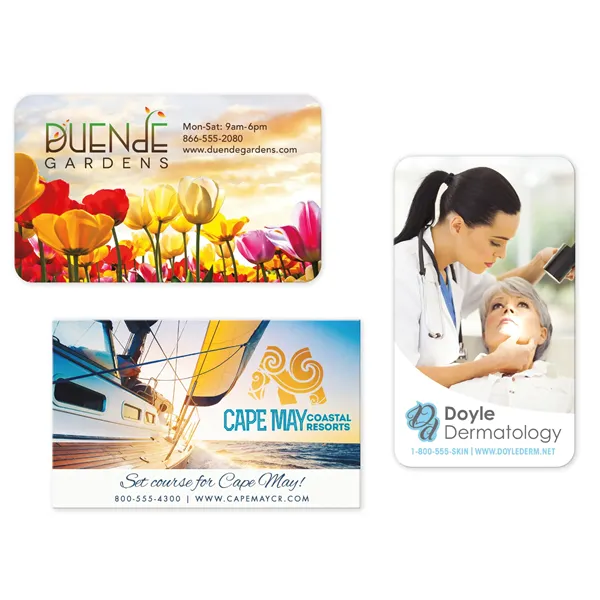Good Value™ 20 Mil Jumbo 4-Color Process Business Card Ma...