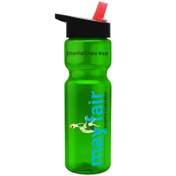 Garyline® Champ Recycled Bottle with Flip-Straw Lid - 28 oz.