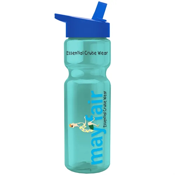 Garyline® Champ Recycled Bottle with Flip-Straw Lid - 28 oz.