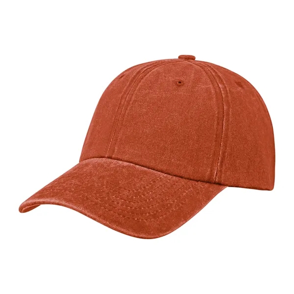 6 Panel Unstructured Washed Cotton Baseball Hat
