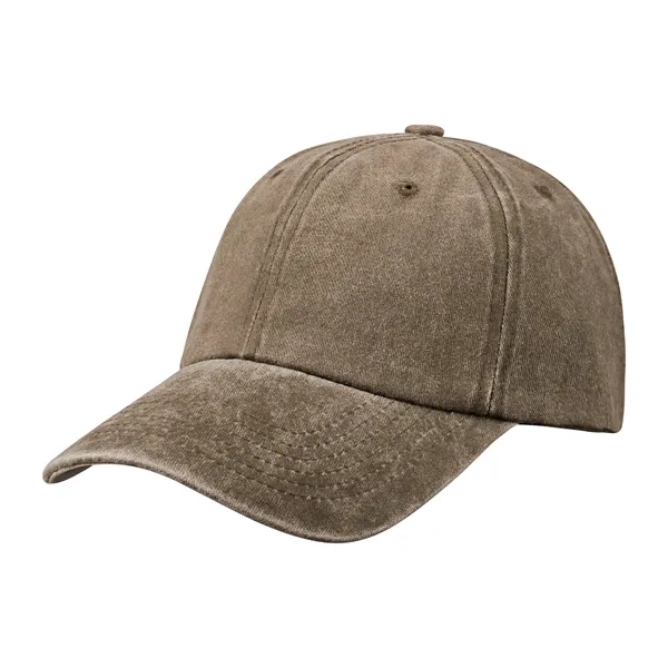 6 Panel Unstructured Washed Cotton Baseball Hat