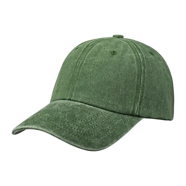 6 Panel Unstructured Washed Cotton Baseball Hat