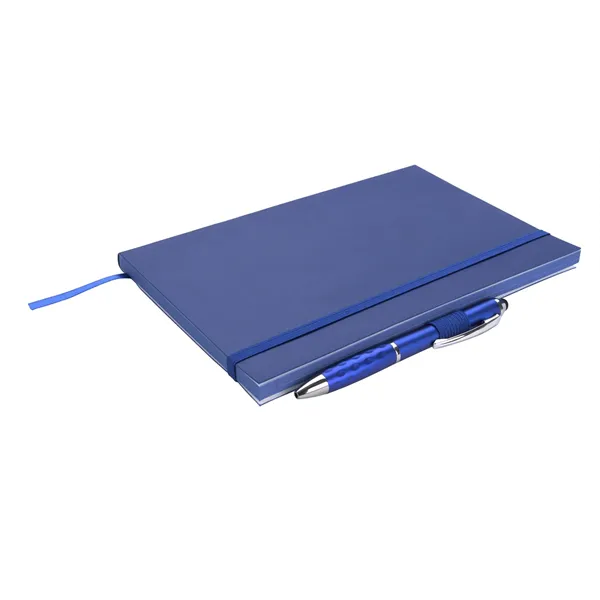 Good Value™ Color Edge Journal with Metallic Stylus Pen