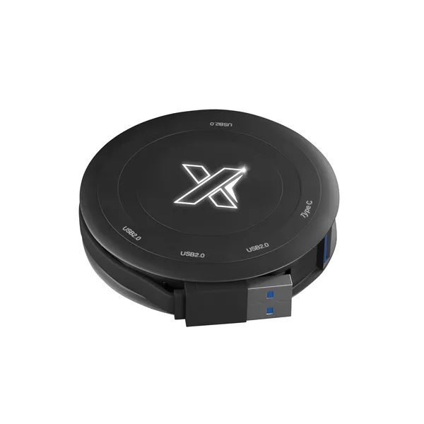 SCX Innovative Design™ Wireless Charger & 4 Hub 2.0