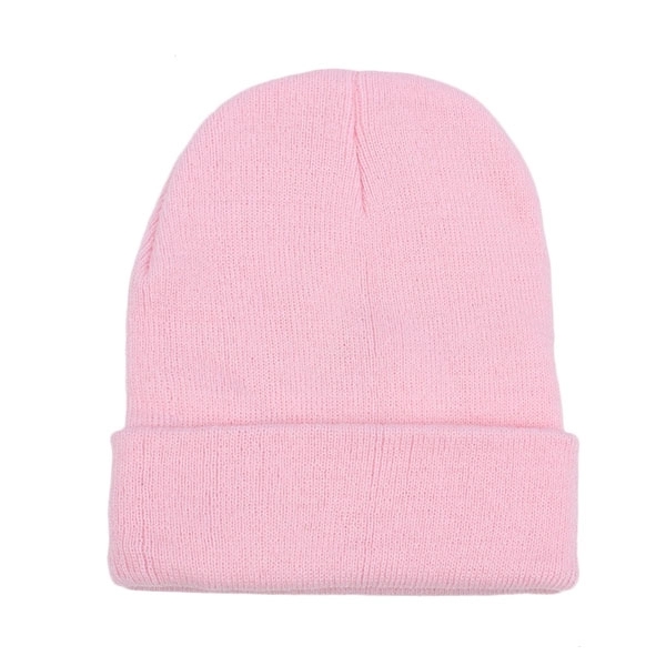 Embroidered Acrylic Knit Beanie with Cuff - Embroidered Acrylic Knit Beanie with Cuff - Image 4 of 14