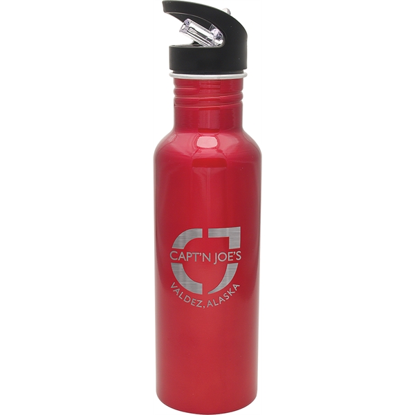 Aluminum Hiker Collection Water Bottle - Laser Etched - Aluminum Hiker Collection Water Bottle - Laser Etched - Image 3 of 5