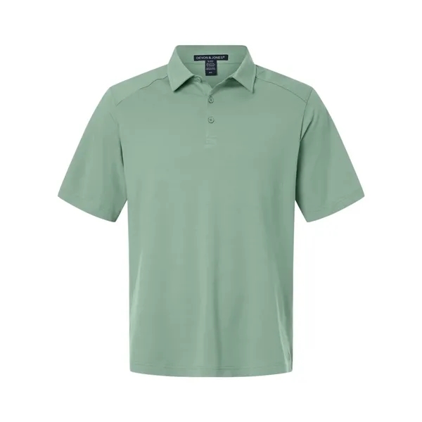 Custom Devon & Jones Men's Seaton Pebble Textured Polo