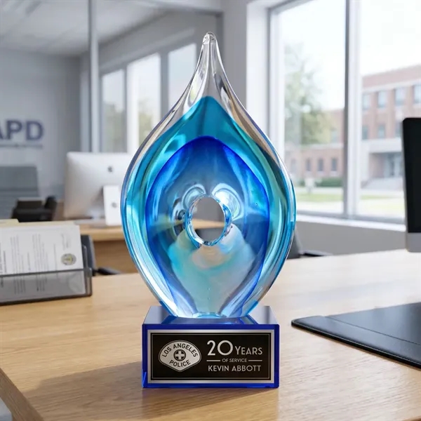 Caspian Award on Hancock Blue