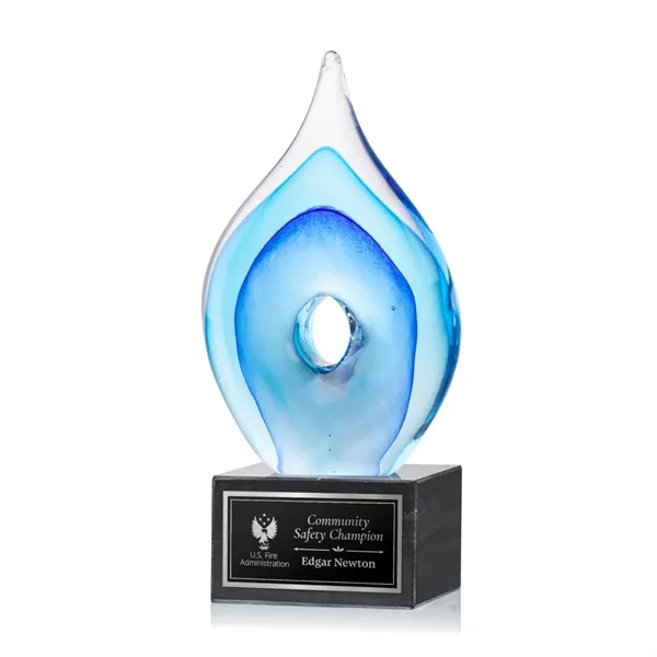 Caspian Award on Square Marble