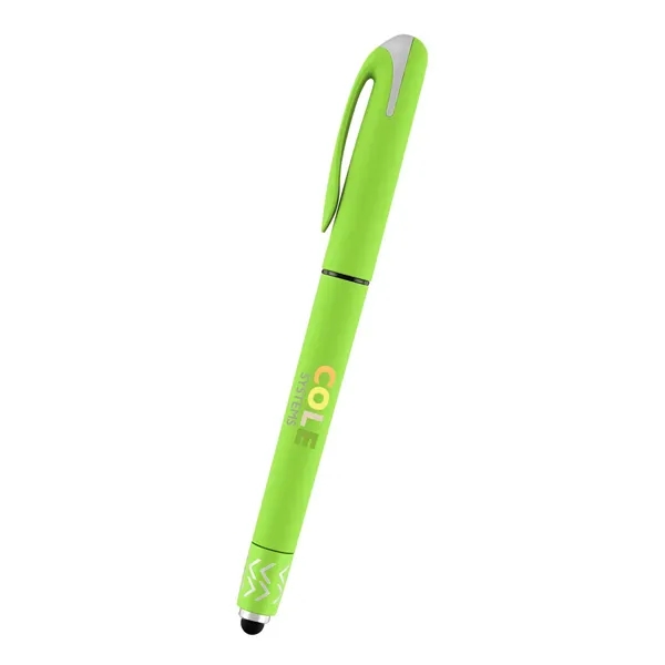 Spin Top Gel Pen with Stylus