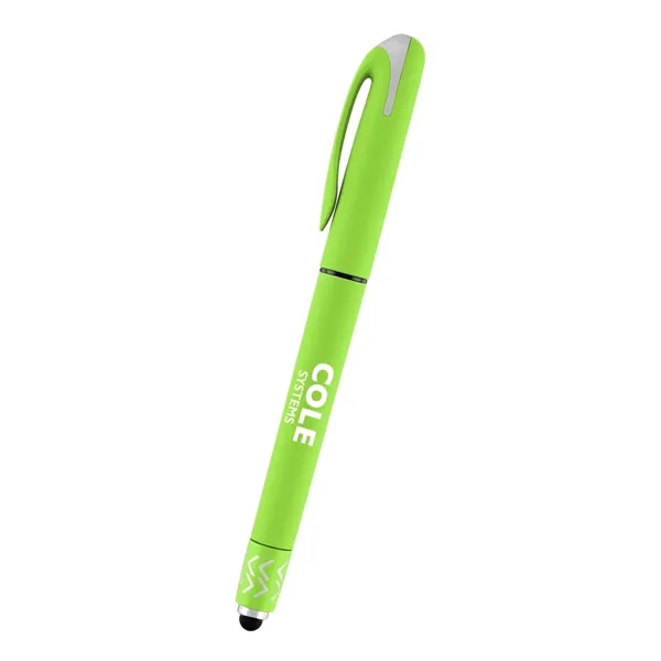 Spin Top Gel Pen with Stylus