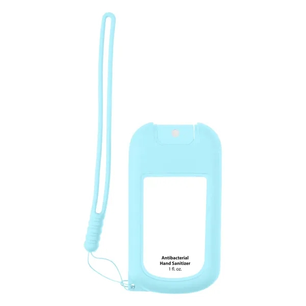 1 Oz. Hand Sanitizer with Silicone Case