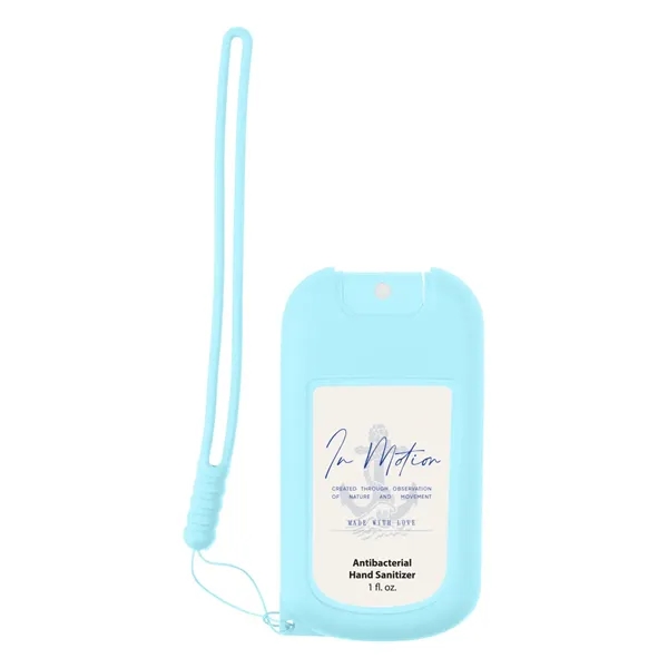 1 Oz. Hand Sanitizer with Silicone Case