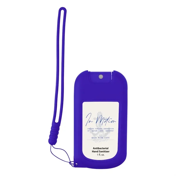 1 Oz. Hand Sanitizer with Silicone Case