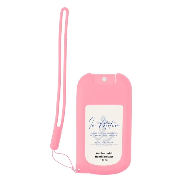1 Oz. Hand Sanitizer with Silicone Case