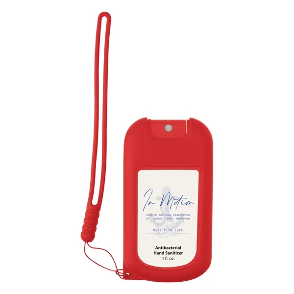 1 Oz. Hand Sanitizer with Silicone Case