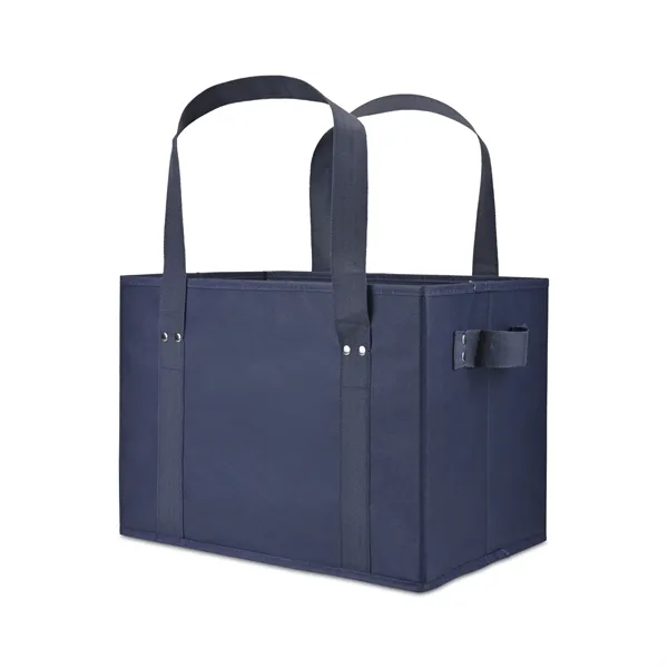 Recycled Non-Woven Collapsible Box Tote