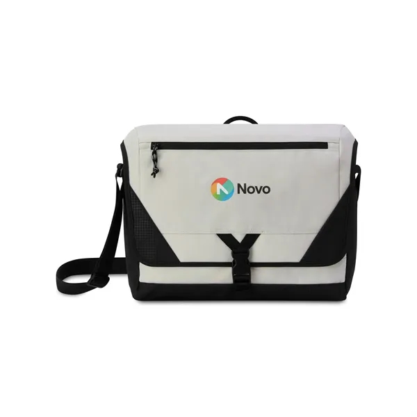 Custom Peak Recycled rPET Laptop Messenger Bag