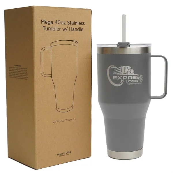 40 oz Mega Tumbler with Handle