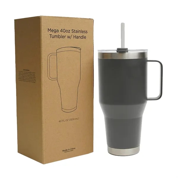 40 oz Mega Tumbler with Handle