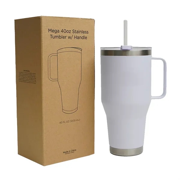 40 oz Mega Tumbler with Handle