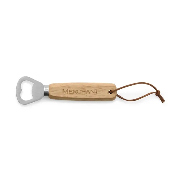 Oak Bottle Opener