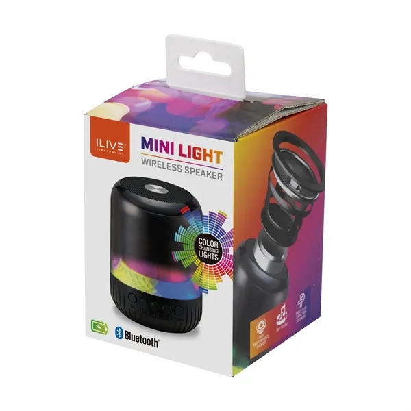 iLive™ Mini Light Wireless Speaker