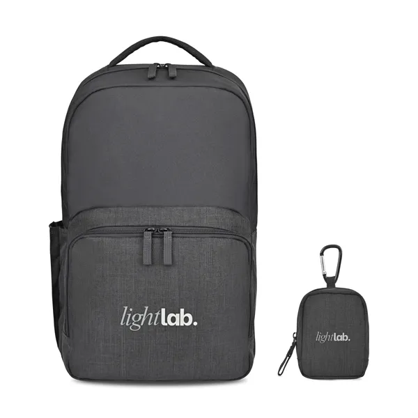 Fletcher Recycled rPET Laptop Backpack & Mini Pouch Set