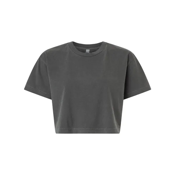 American Apparel Women's Heavyweight Cotton Garment-Dyed ...