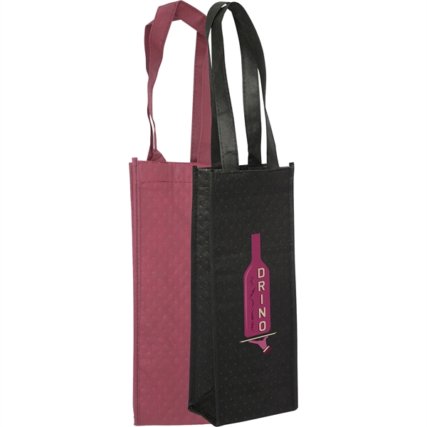 Pinot Noir Non-Woven Bottle Cooler - Pinot Noir Non-Woven Bottle Cooler - Image 1 of 3