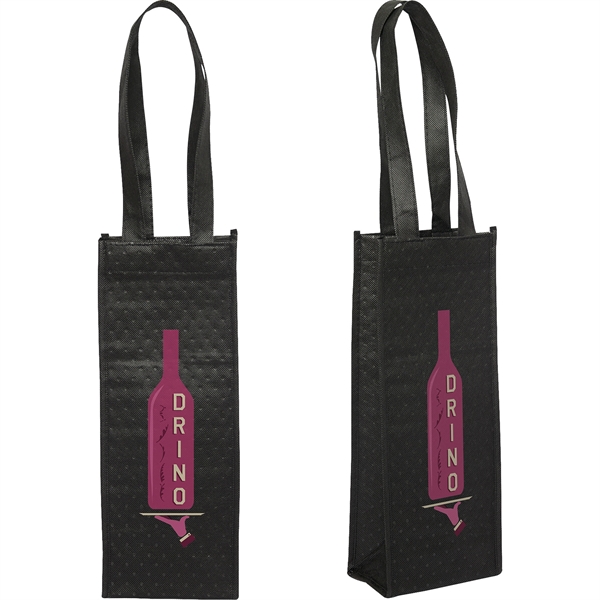 Pinot Noir Non-Woven Bottle Cooler - Pinot Noir Non-Woven Bottle Cooler - Image 3 of 3