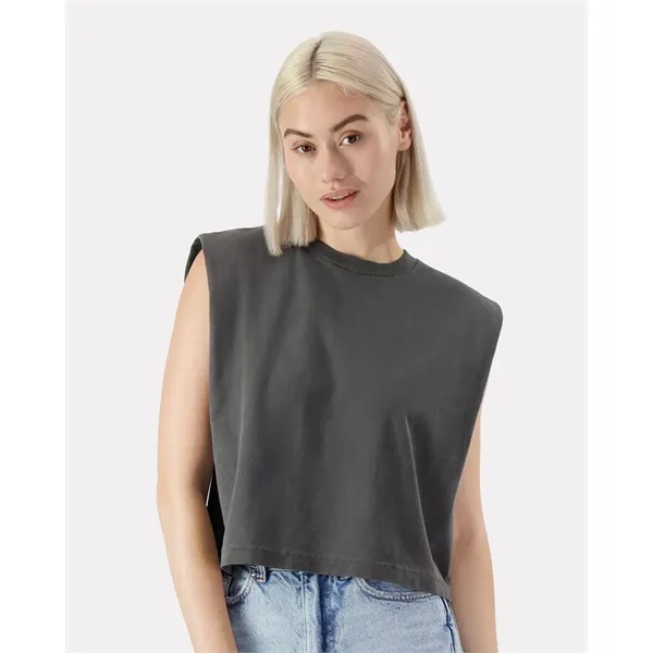 American Apparel Women's Heavyweight Cotton Garment-Dyed ...