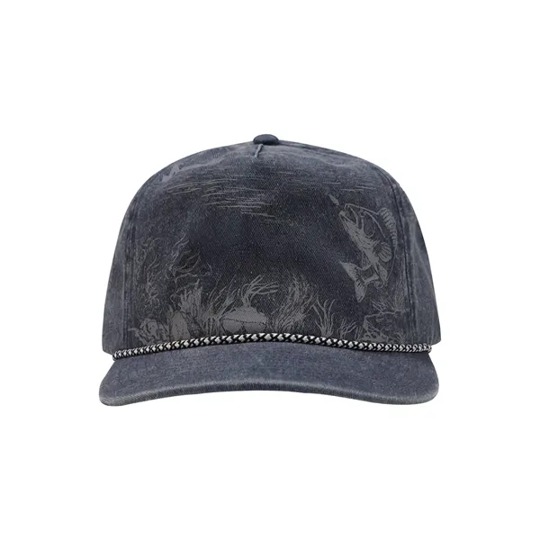 DRI DUCK Walleye Nature Scene Cap