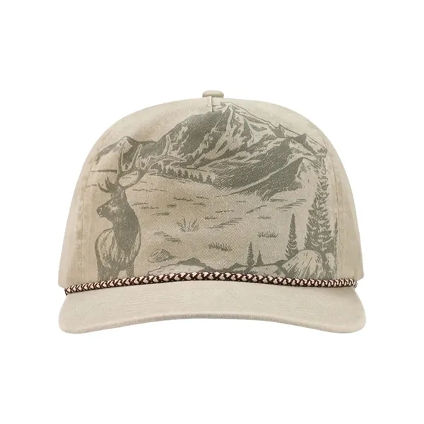 Custom DRI DUCK Elk Nature Scene Cap