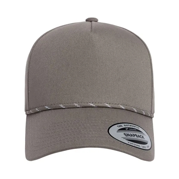 YP Classics Retro Cotton Blend Five-Panel Rope Cap