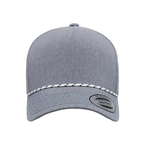 YP Classics Five-Panel Perforated Rope Cap