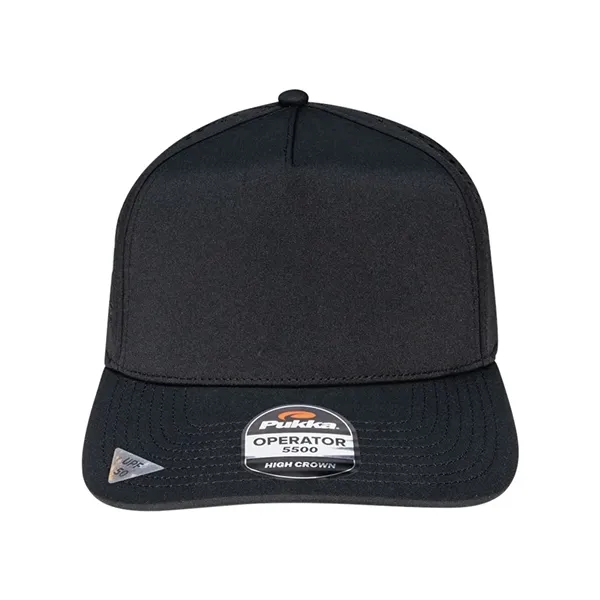 Custom Pukka Operator Perforated Five-Panel Cap