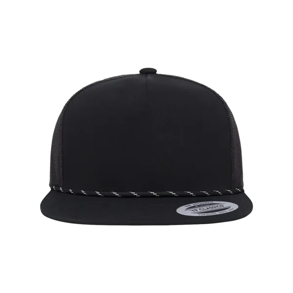 YP Classics Classic Five-Panel Trucker Rope Cap