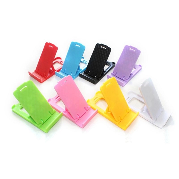 Portable Mini Plastic Foldable Stand Holder For Mobile Phone - Portable Mini Plastic Foldable Stand Holder For Mobile Phone - Image 0 of 2