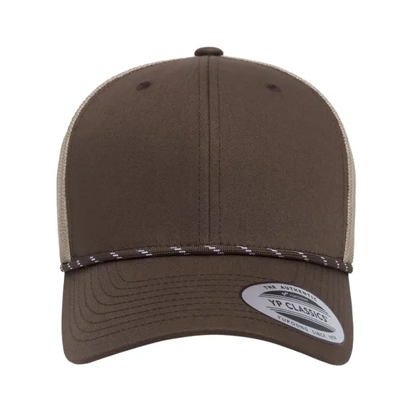 YP Classics Retro Trucker Rope Cap