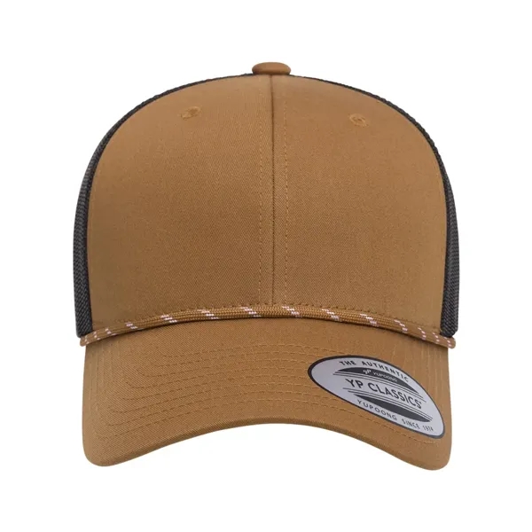 YP Classics Retro Trucker Rope Cap